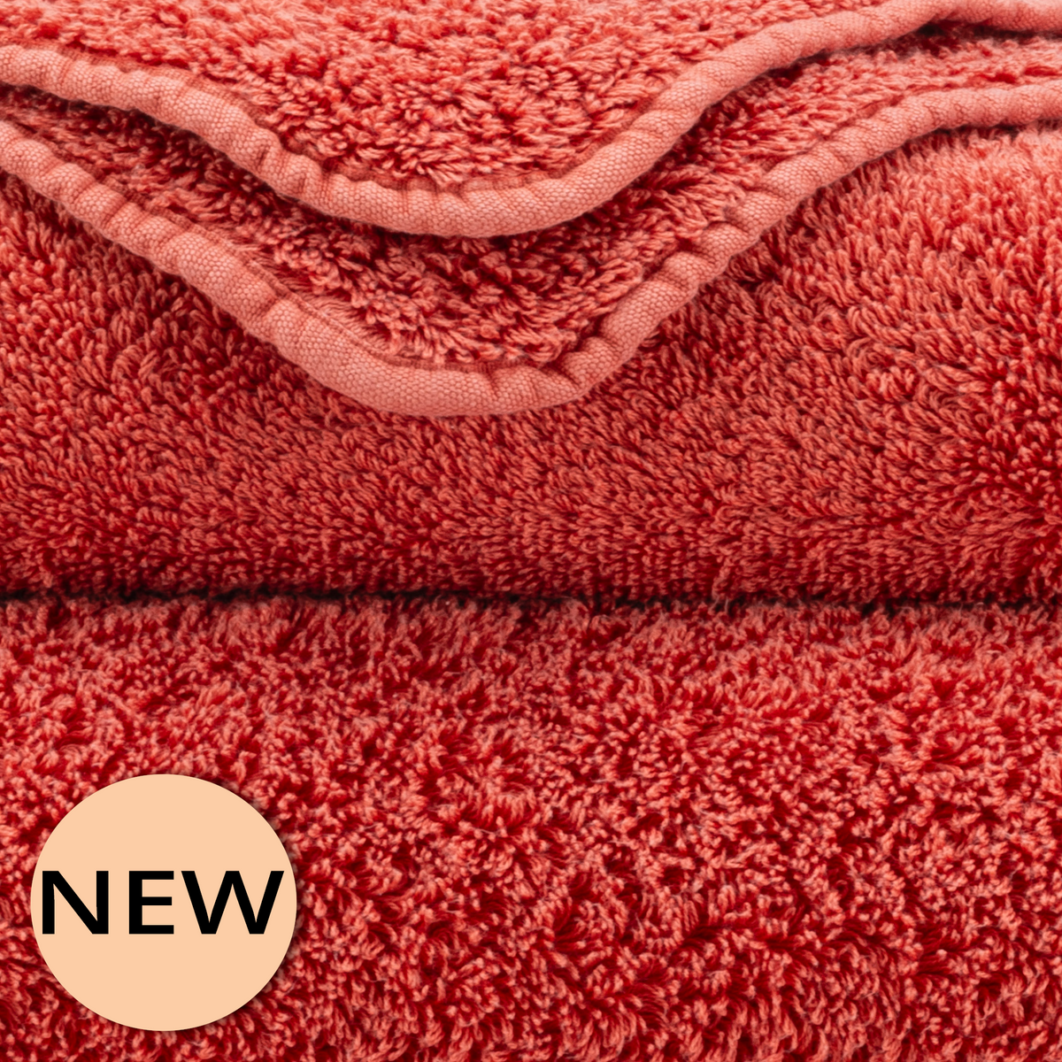 Abyss Super Pile Bath Towels and Mats - Chili (638)