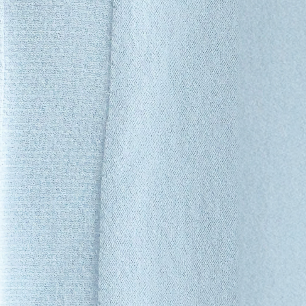 Swatch Sample of Alashan Hayden Honeycomb Edge Knit Baby Blanket in Skyline