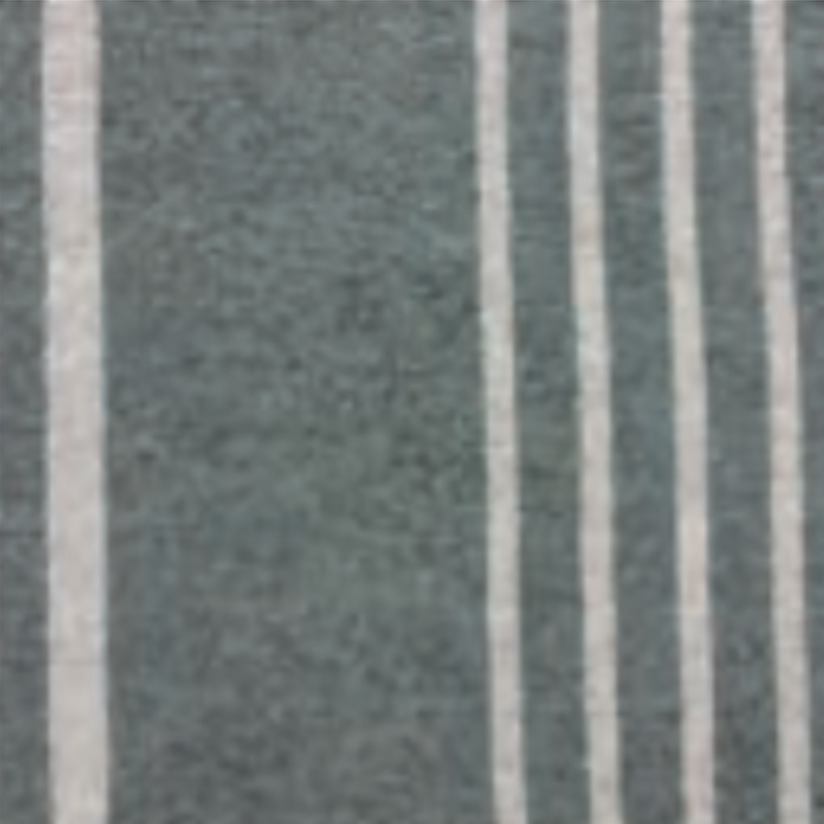 Swatch of Alashan Yorkshire Stripe Throw in Juniper and Heather Grey