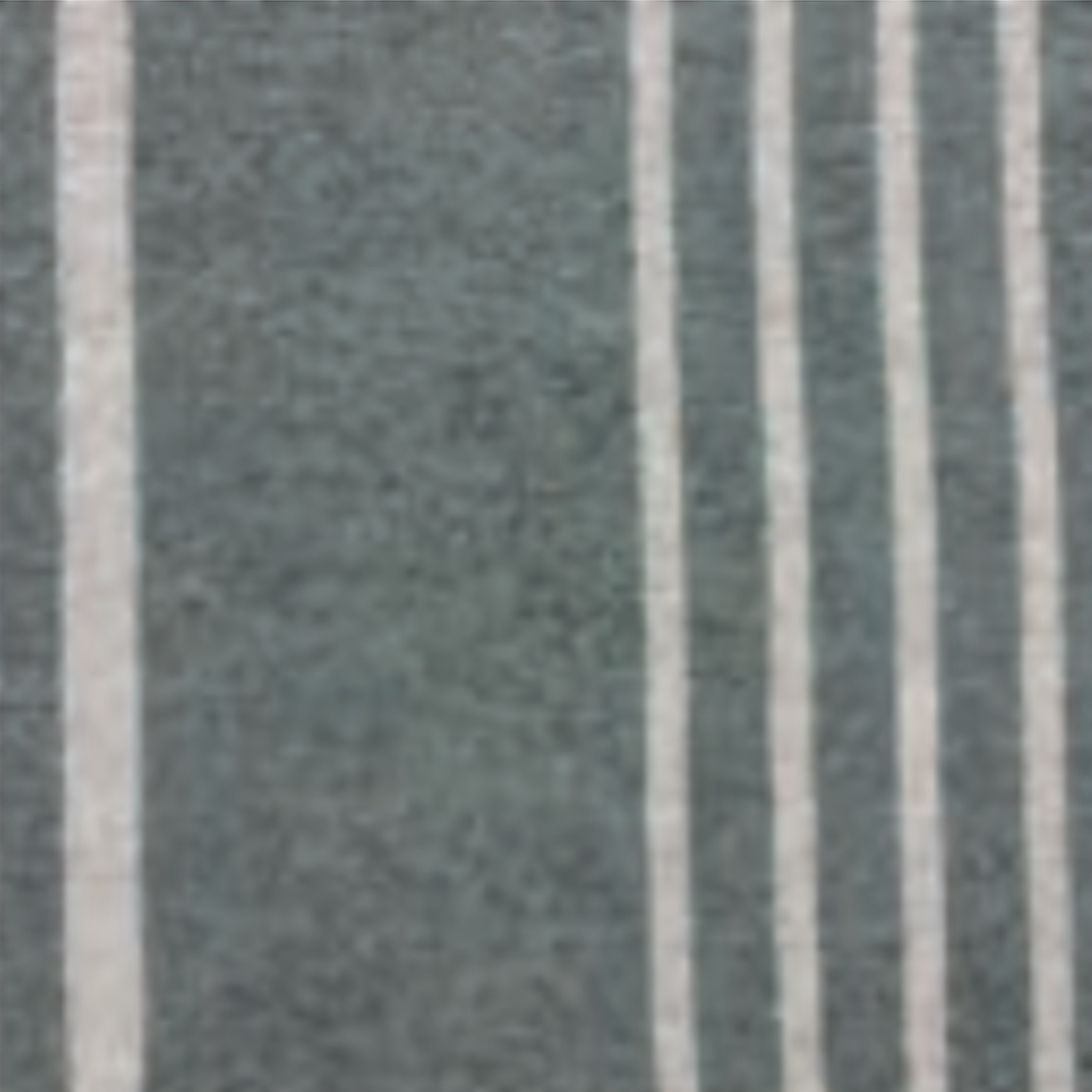 Alashan Yorkshire Stripe Throw in Juniper and Heather Grey