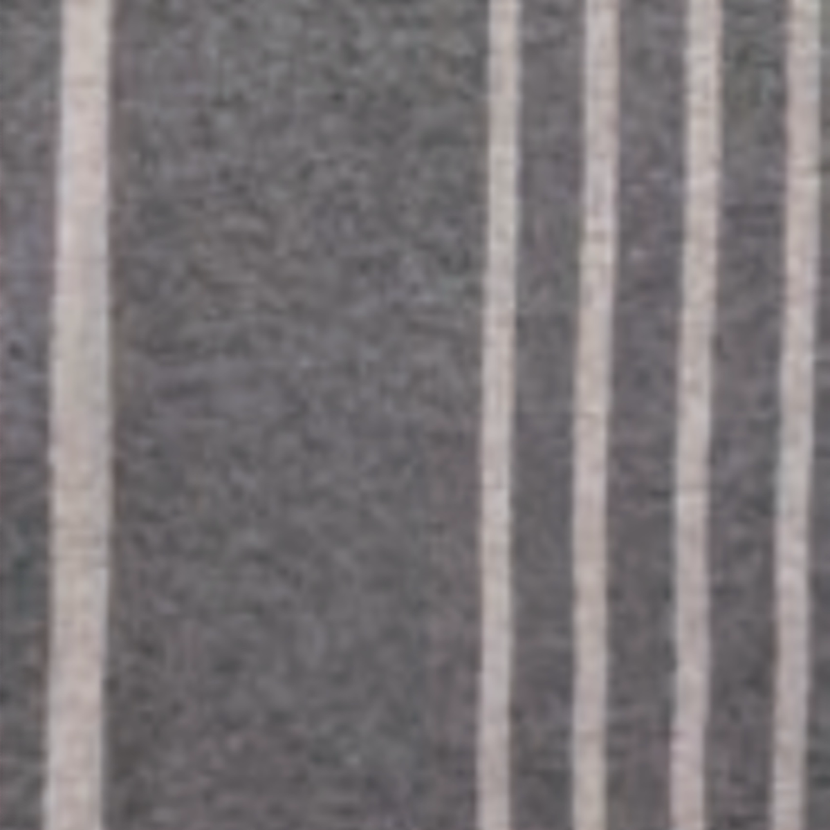 Swatch of Alashan Yorkshire Stripe Throw in Stone and Heather Grey