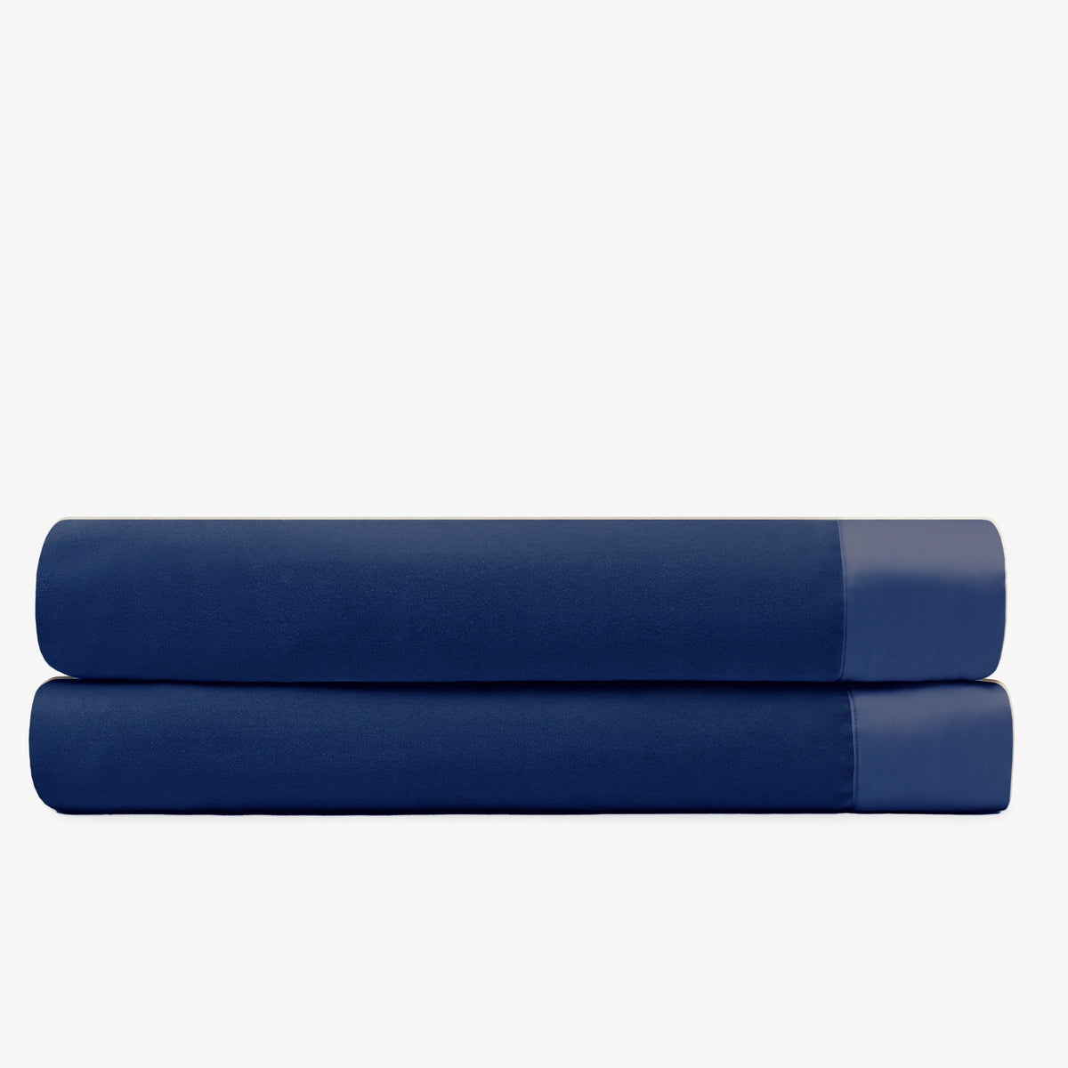Bedspread of Navy Amalia Cirrus Velvet Bedding
