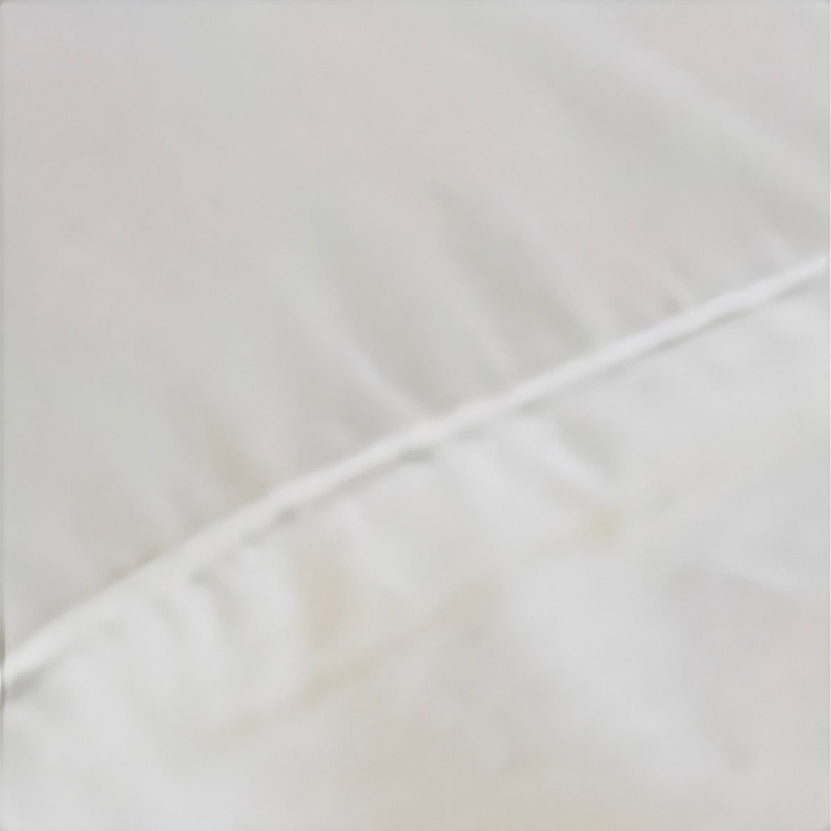Swatch of White Amalia Cirrus Velvet Bedding