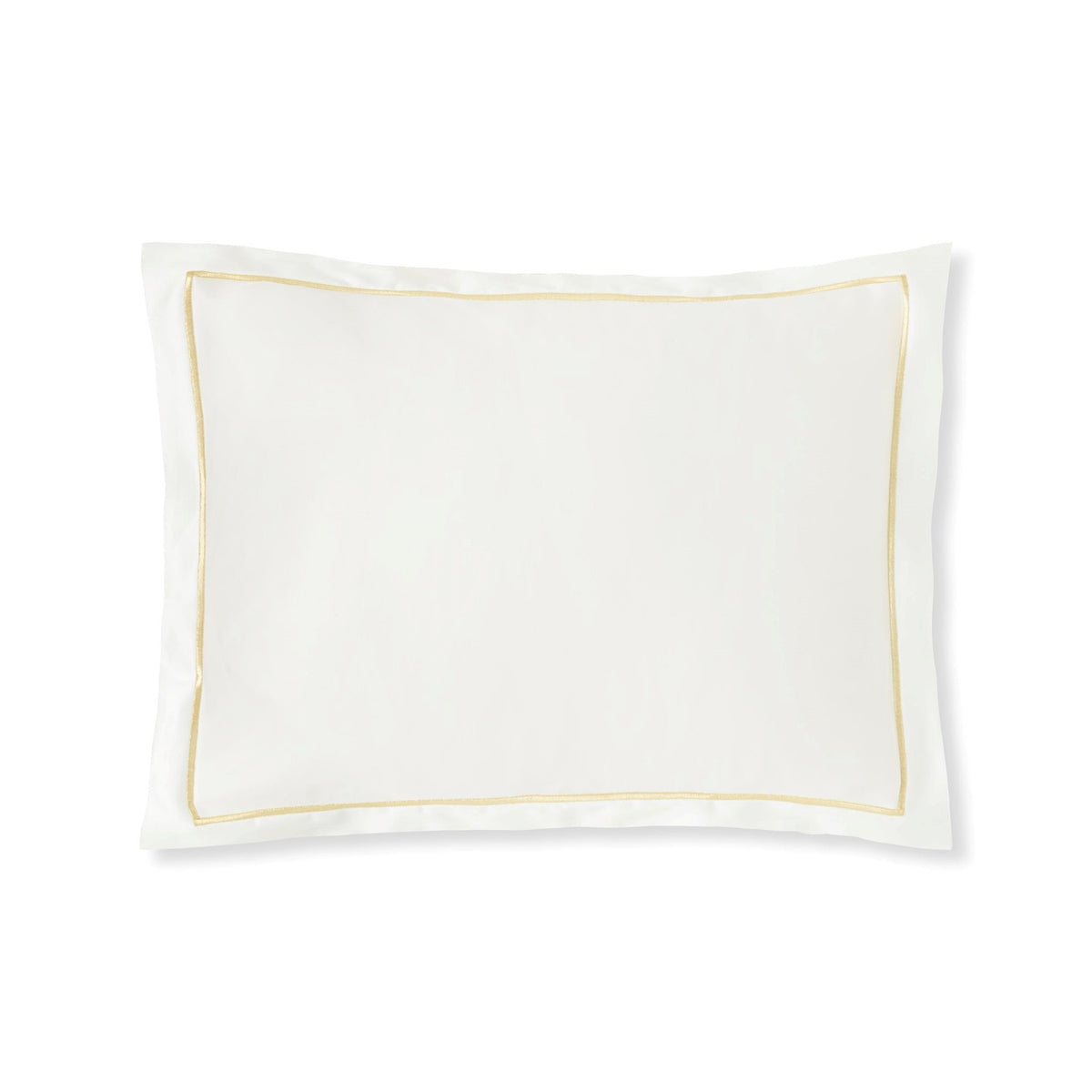 Boudoir Sham of Cream Gold Amalia Dalia Bedding