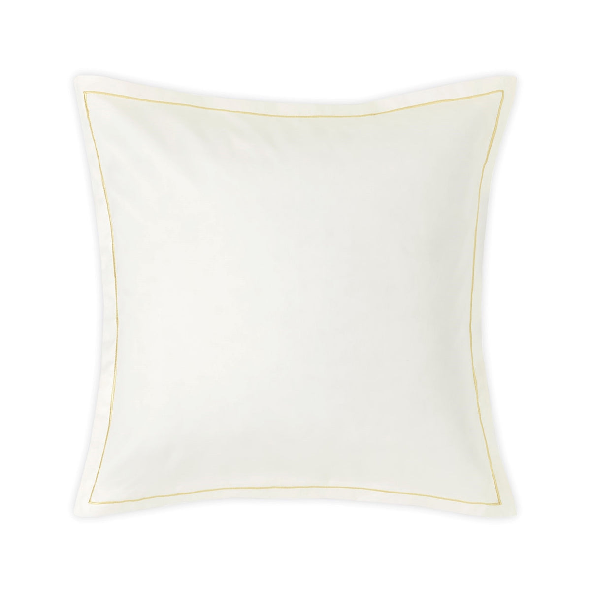Euro Sham of Cream Gold Amalia Dalia Bedding