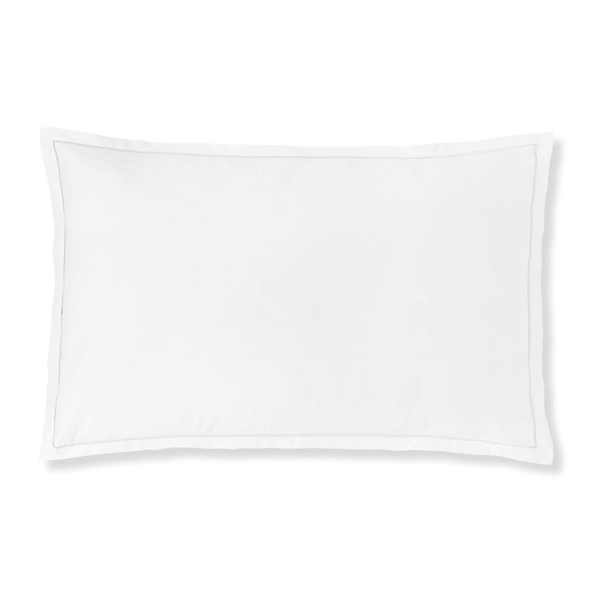 Sham Silo of White Silver Amalia Dalia Bedding
