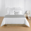 Amalia Eden Sea Island Cotton Bedding - White/Cool Grey featured image