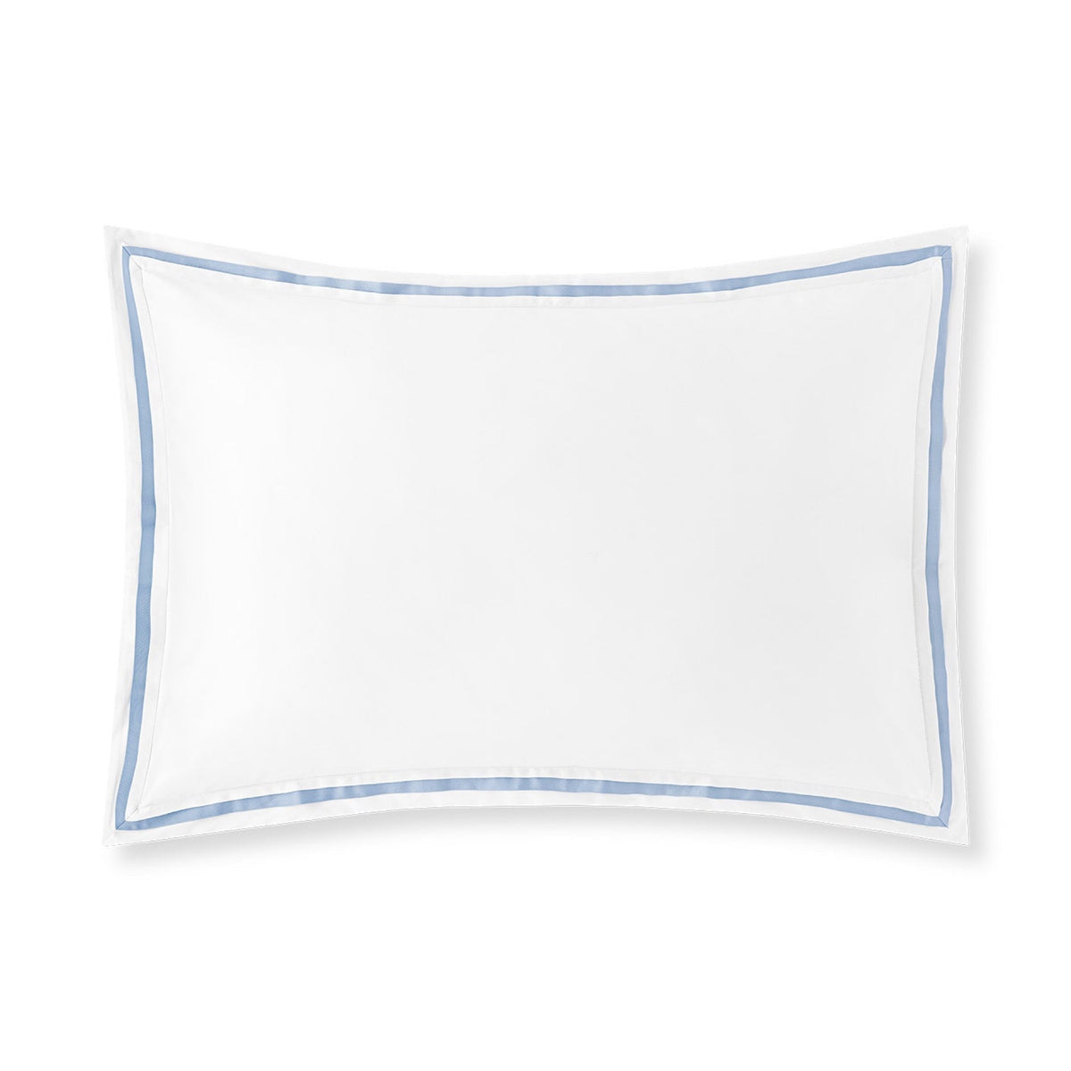 Rectangular Amalia Eden Sea Island Cotton Sham with Tivoli trim