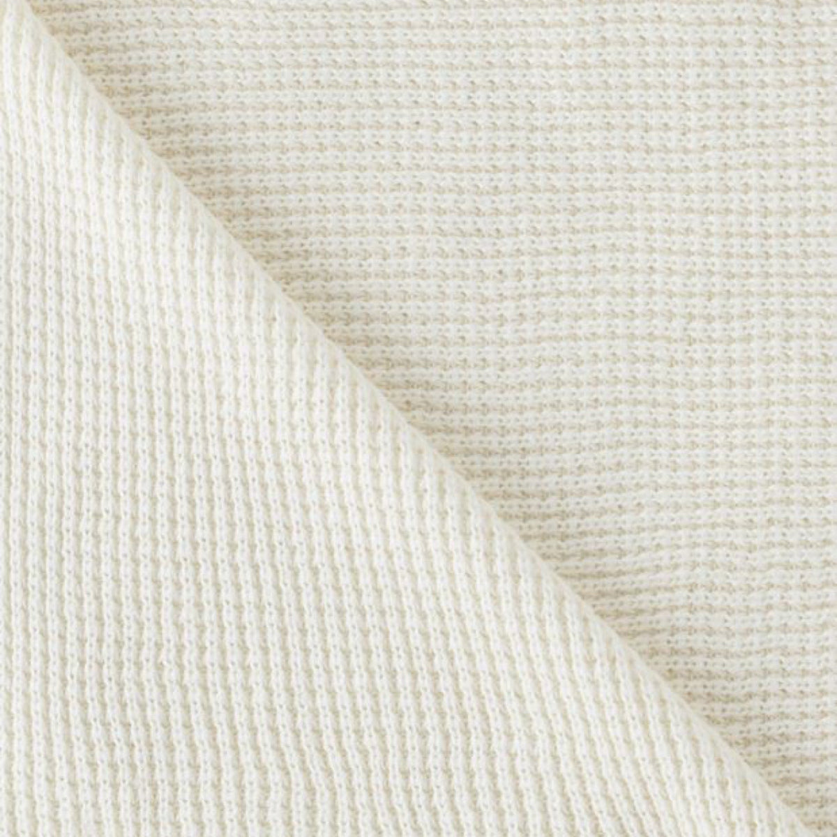 Swatch Sample of Amalia Elemento Throws in Cream color