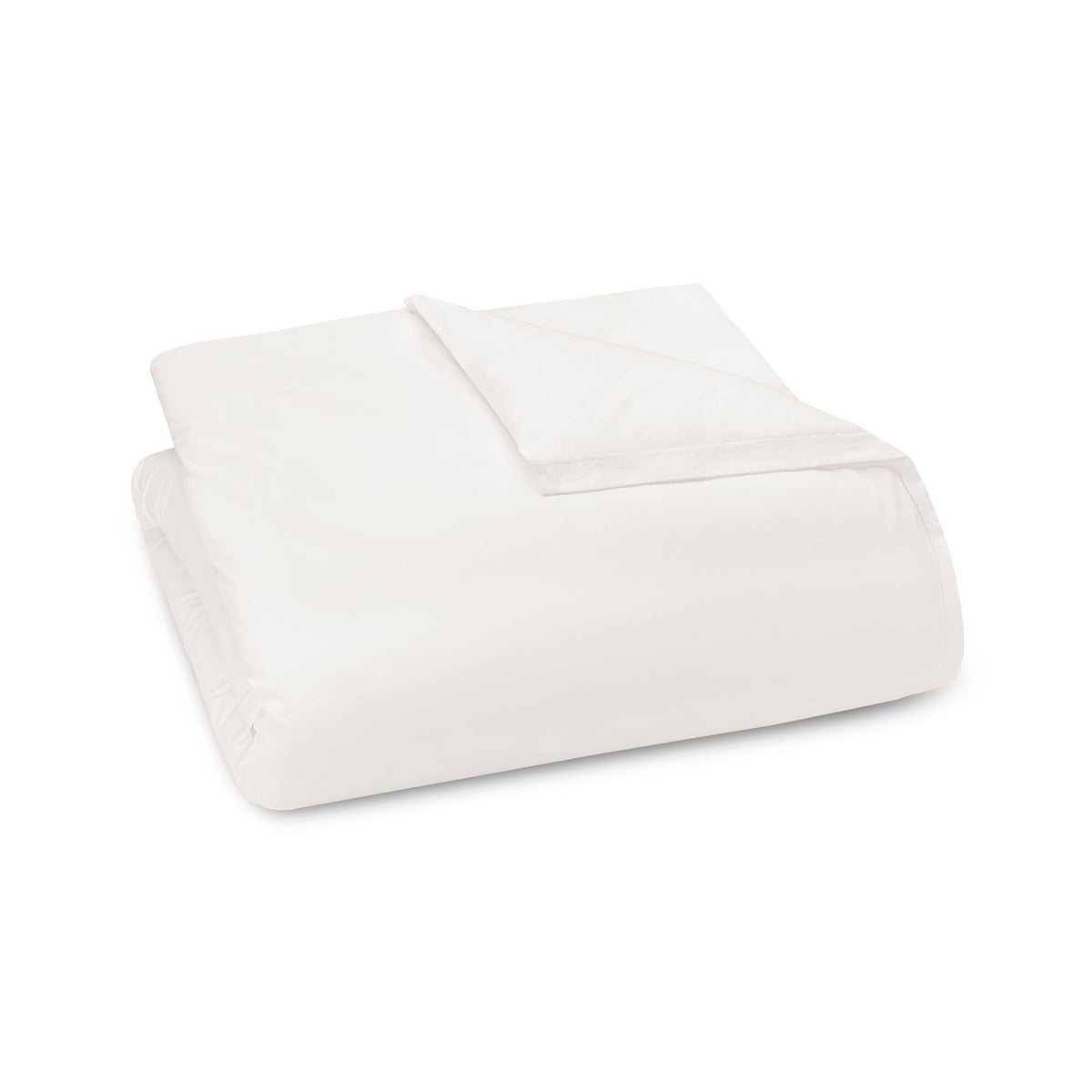 A folded Cream Duvet Cover Amalia Fresco Bedding