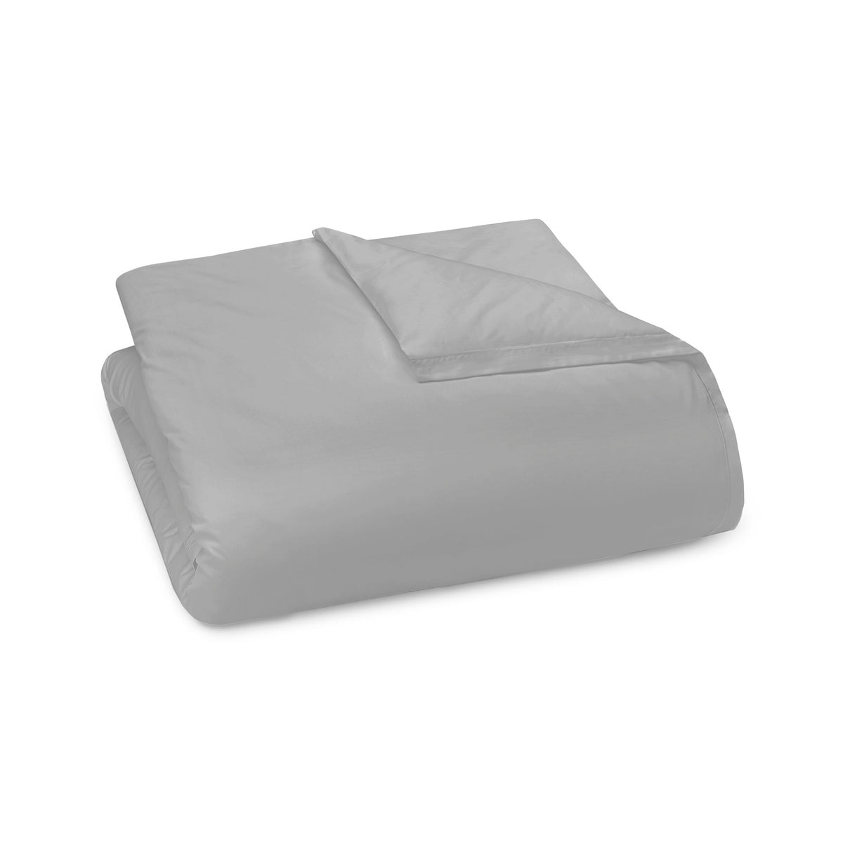 A folded Dove Duvet Cover Amalia Fresco Bedding