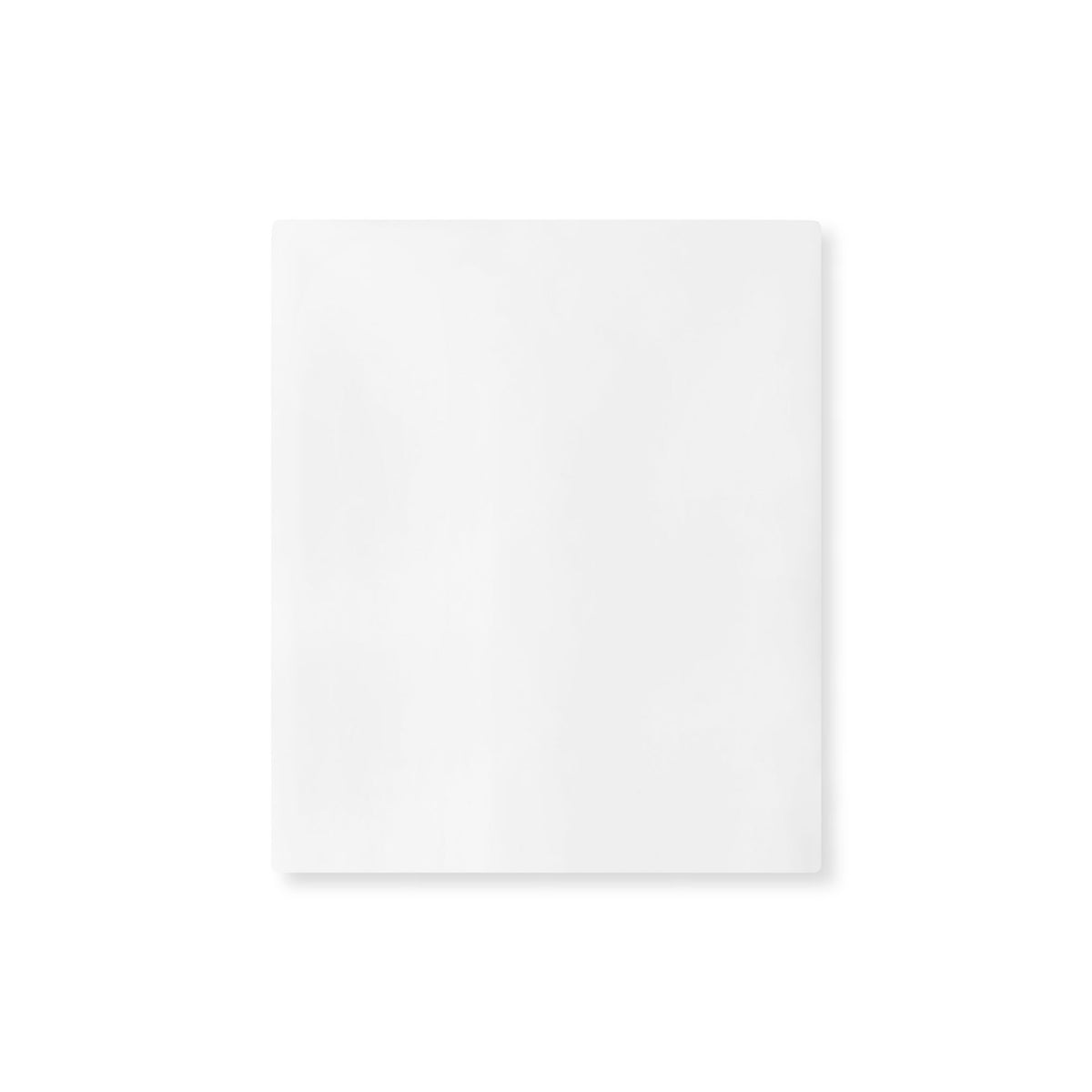 A folded Pale Grey Giza 94 Egyptian cotton Amalia Fresco Fitted Sheet