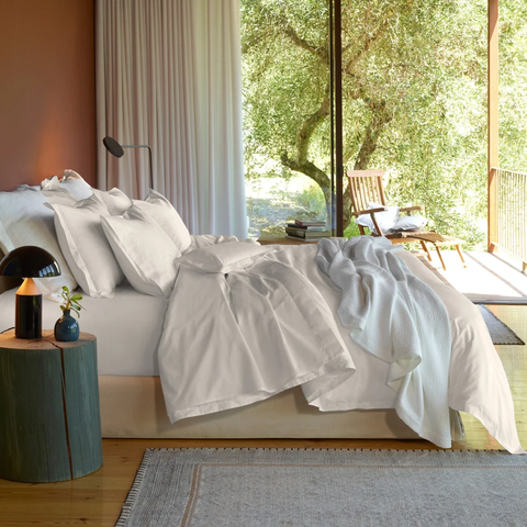Amalia Fresco Giza 94 Bedding - Cream featured image