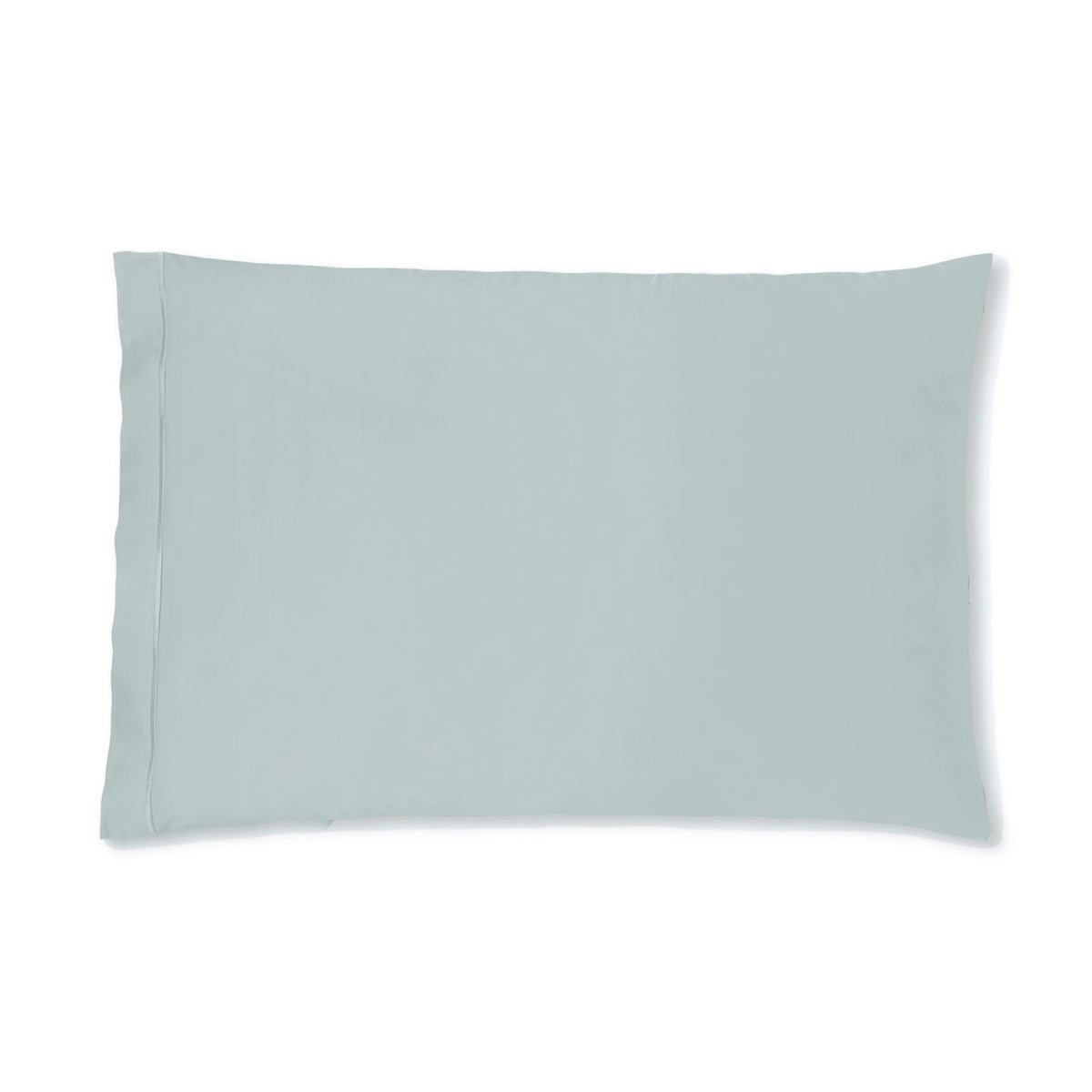 A Pillowcase from Mist Blue Amalia Fresco collection crafted from Egyptian Giza 94 cotton