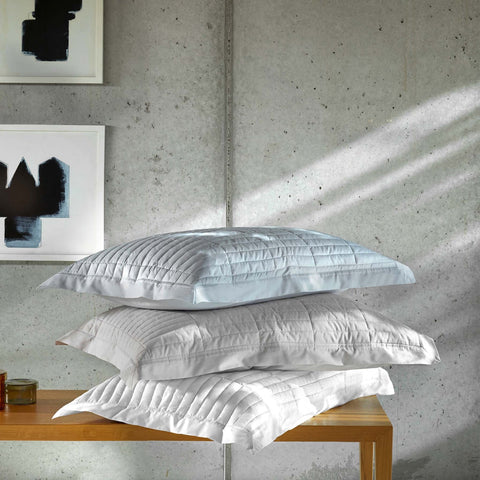 Amalia Fresco Quilted Bedding - White featured image