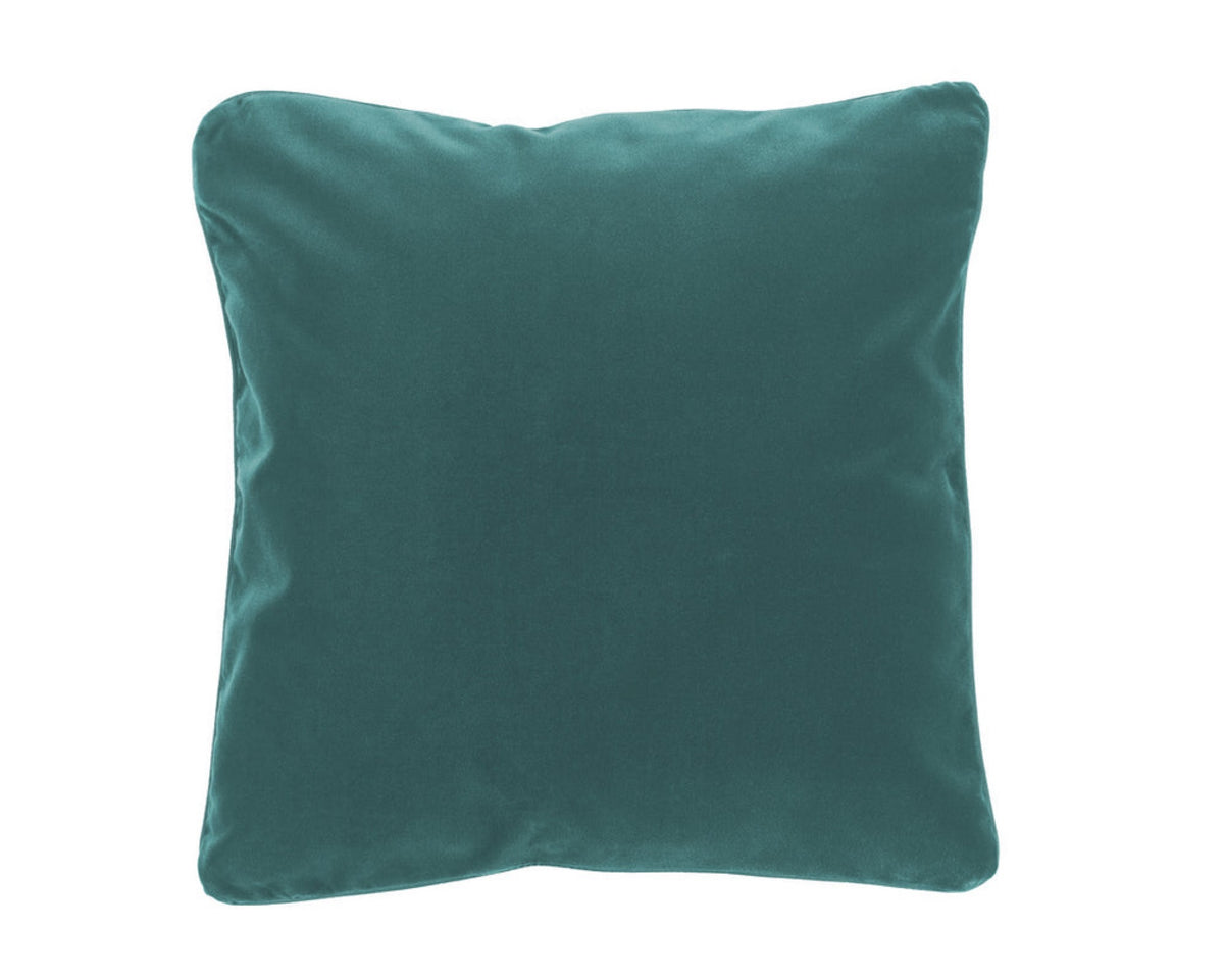 Amalia Jaya Velvet Decorative Pillow in Amazonite color