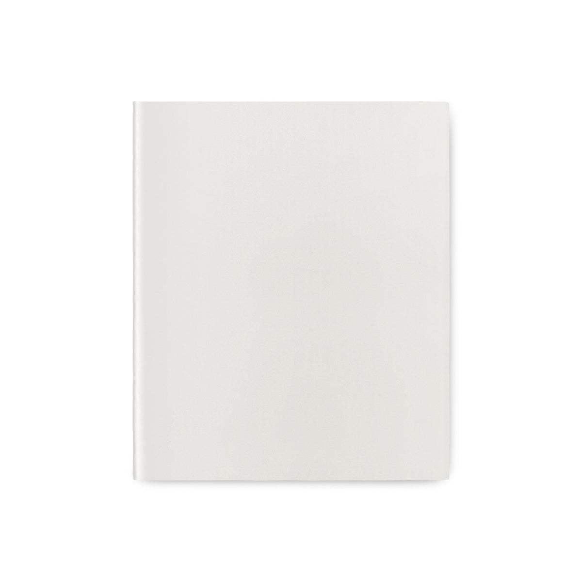 A folded Fitted Sheet of Natural Amalia Maria Mulberry Silk Bedding