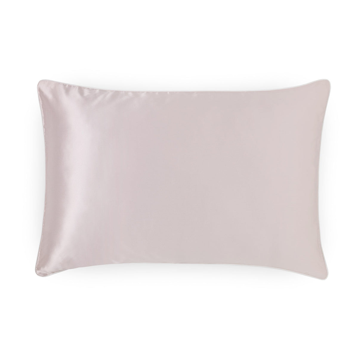 A rectangular Sham of Pink Amalia Maria Mulberry Silk Bedding
