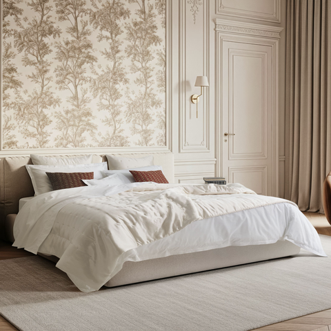 Amalia Puro Giza 45 Bedding - White featured image