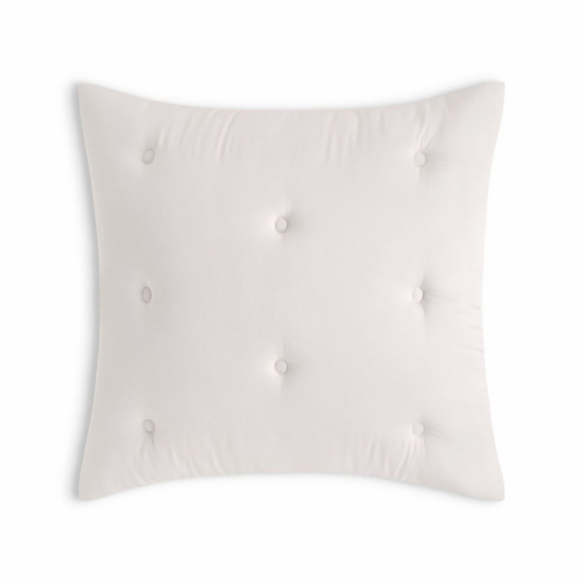 Euro Sham of Cream Amalia Savia Quilted Bedding