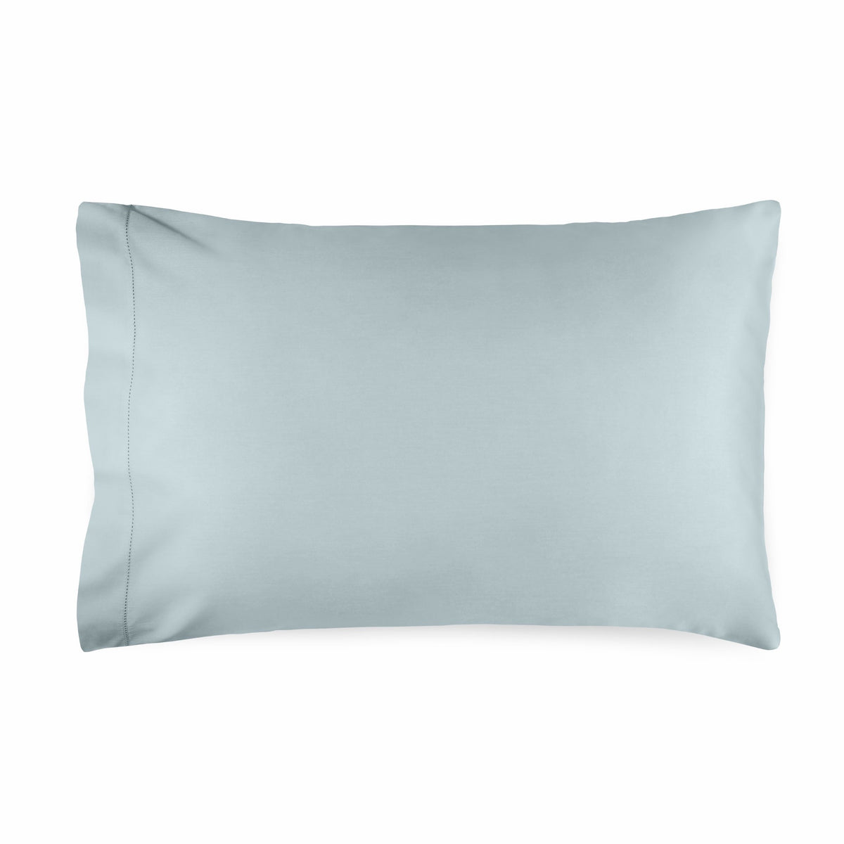 Pillowcase of Mist Blue Amalia Suave Giza 94 Bedding