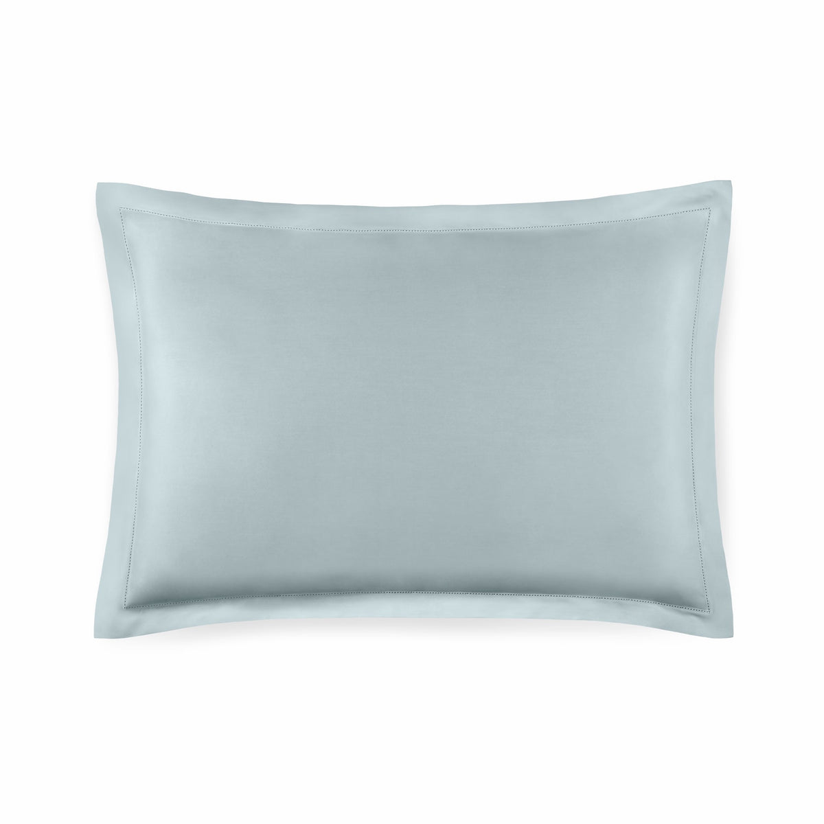 Sham Silo of Mist Blue Amalia Suave Giza 94 Bedding