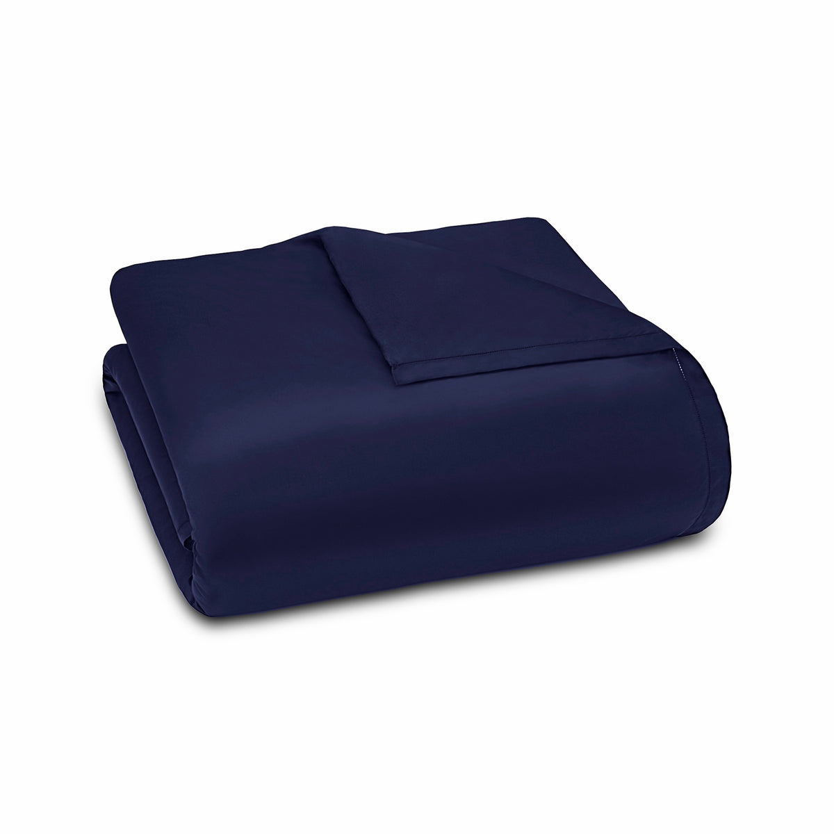 Folded Duvet Cover of Midnight Amalia Suave Giza 94 Bedding