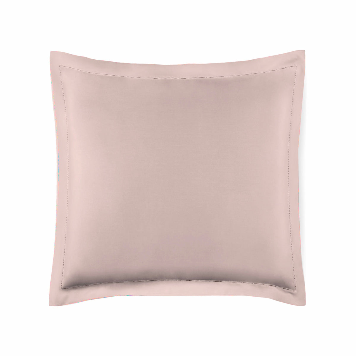 Euro Sham of Charm Pink Amalia Suave Giza 94 Bedding