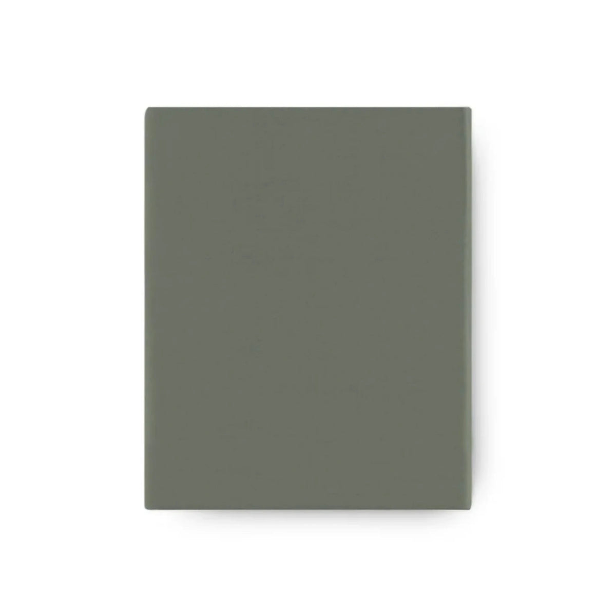 Folded Fitted Sheet of White Amalia Suave Giza 94 Bedding