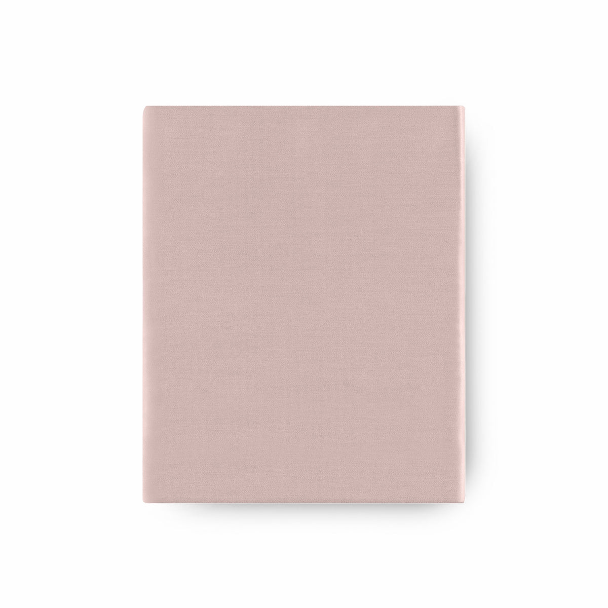 Folded Fitted Sheet of Charm Pink Amalia Suave Giza 94 Bedding