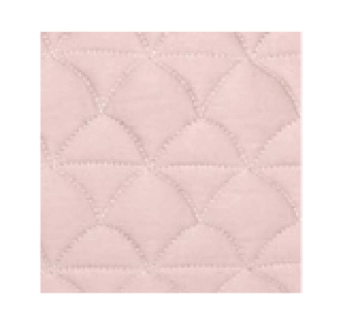 Swatch Sample of Charm Pink Amalia Suave Quilted Bedding