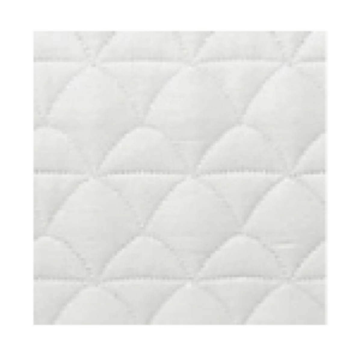 Swatch Sample of Cool Grey Amalia Suave Quilted Bedding