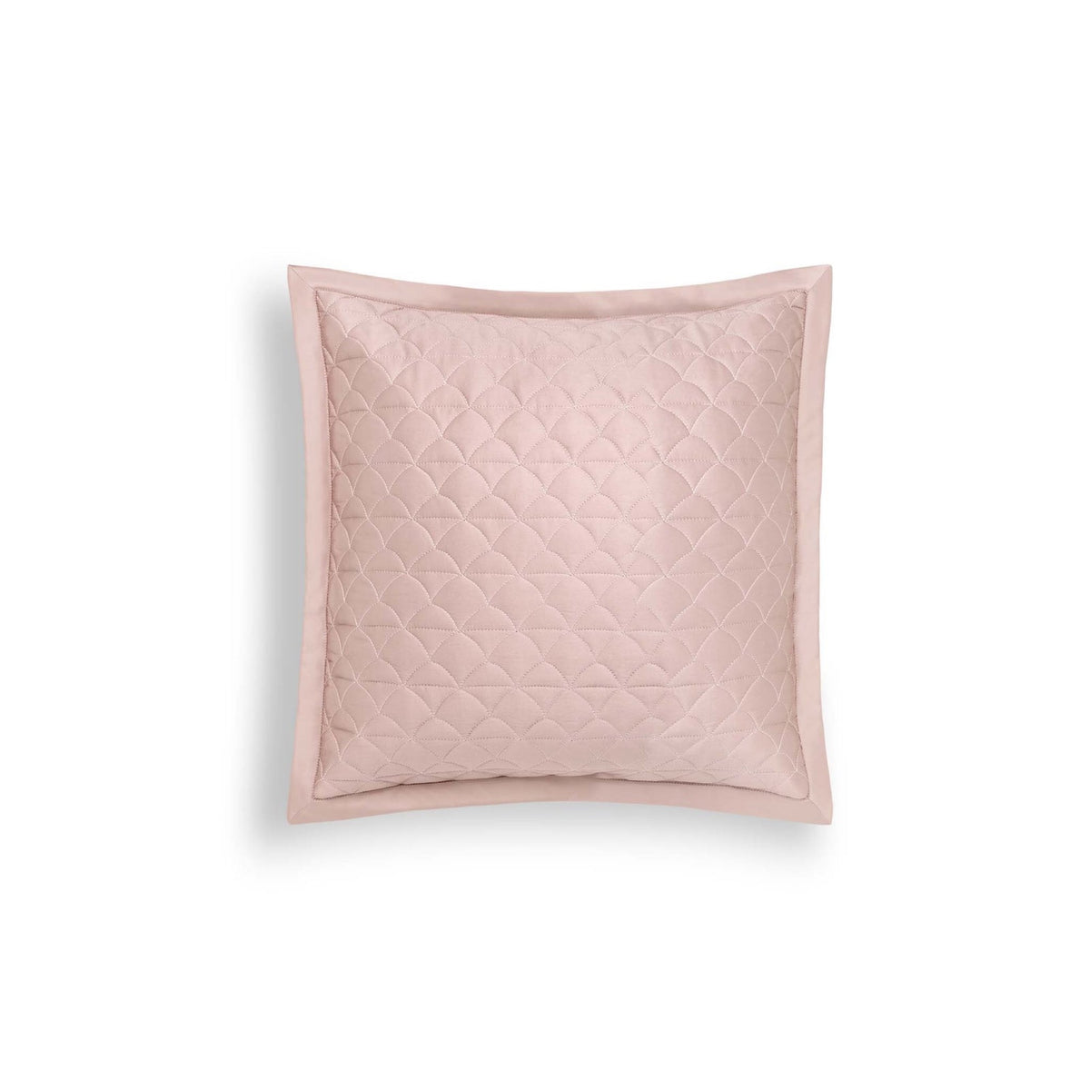 Euro Sham of Charm Pink Amalia Suave Quilted Bedding