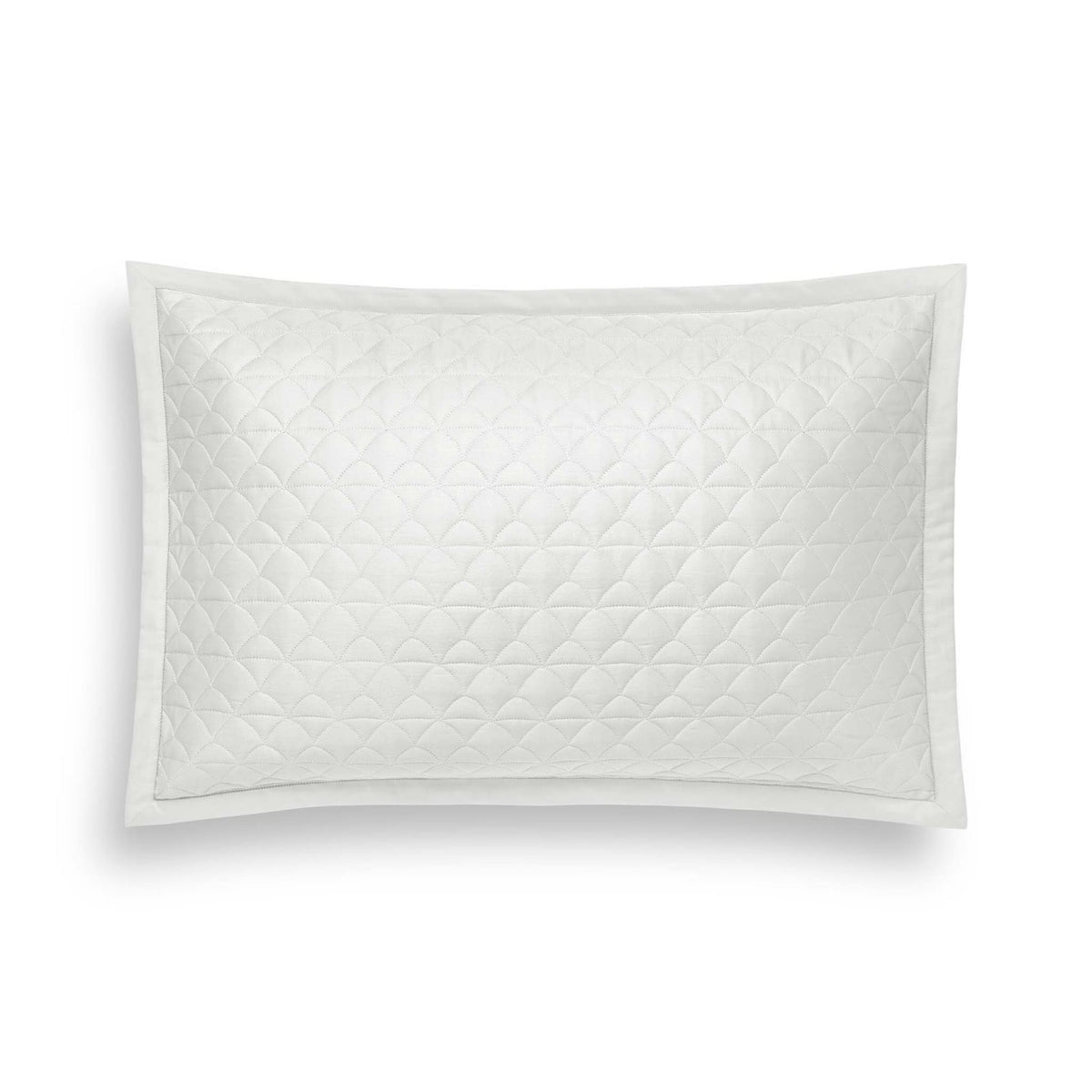 Sham Silo of Cool Grey Amalia Suave Quilted Bedding