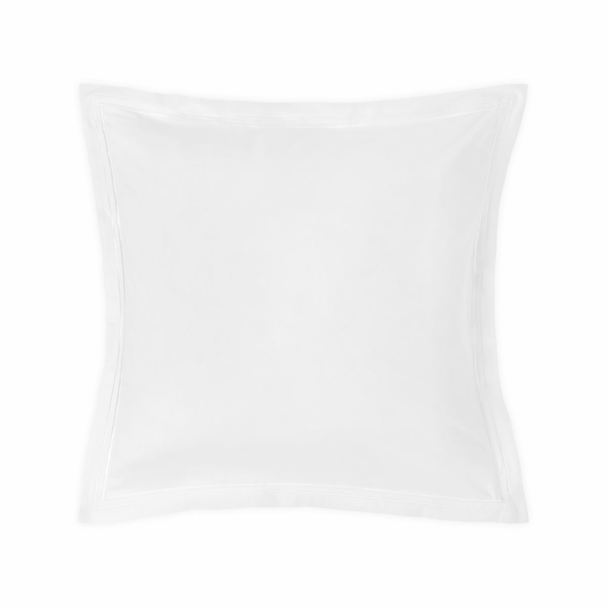 Square White Amalia Sublime Giza 45 Cotton Euro Sham