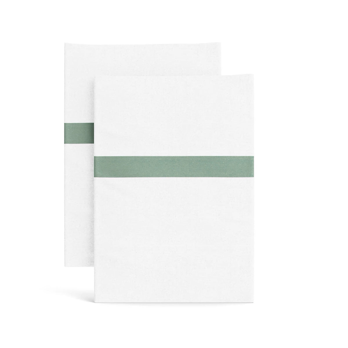 Pillowcases of Sage Ann Gish Ready-to-Bed 2.0 Cotton & Trim Bedding