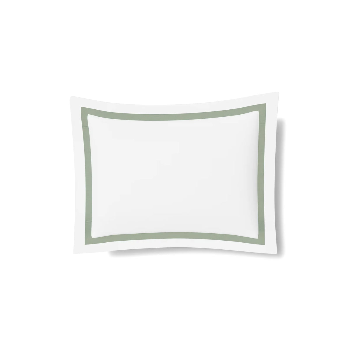 Ann Gish Ready-to-Bed 2.0 Cotton & Trim Standard Sham in Sage