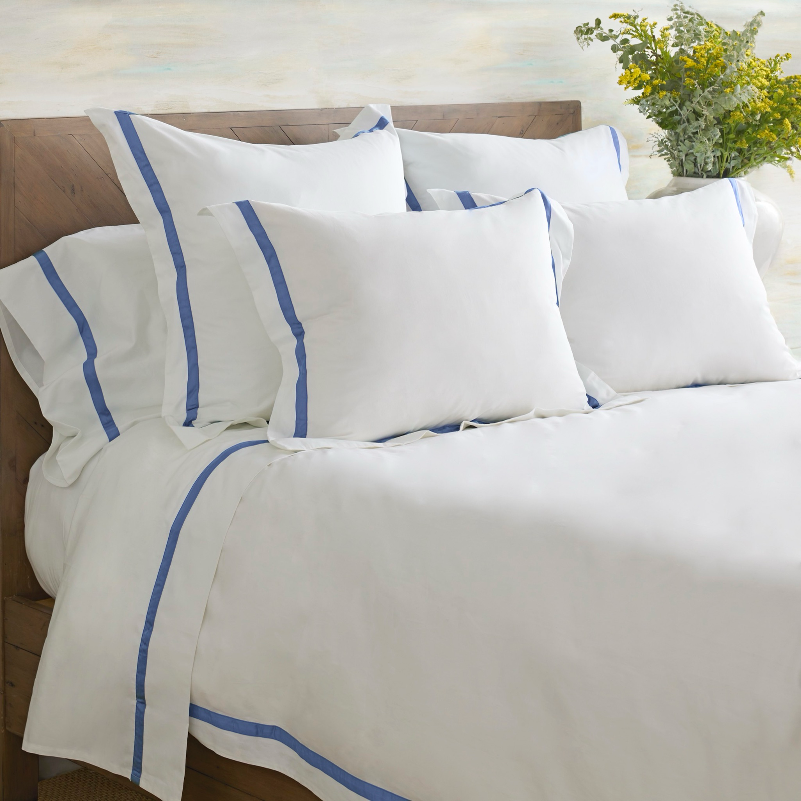 Periwinkle Ann Gish Ready-to-Bed 2.0 Cotton & Trim Bedding