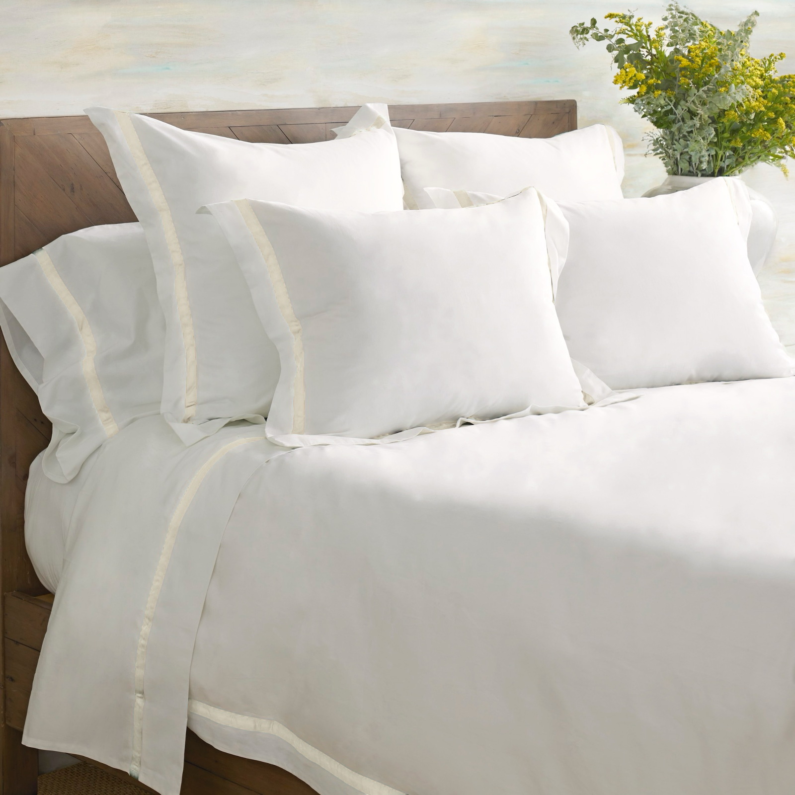 Silver Ann Gish Ready-to-Bed 2.0 Cotton & Trim Bedding