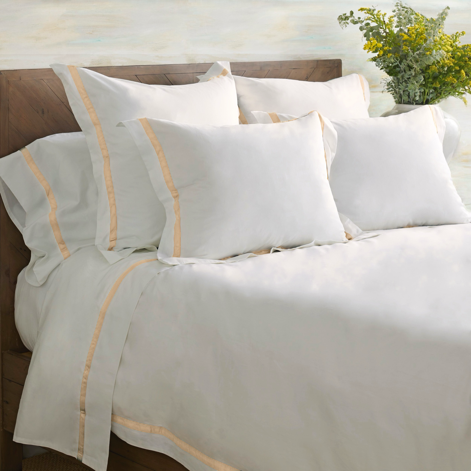 Taupe Ann Gish Ready-to-Bed 2.0 Cotton & Trim Bedding