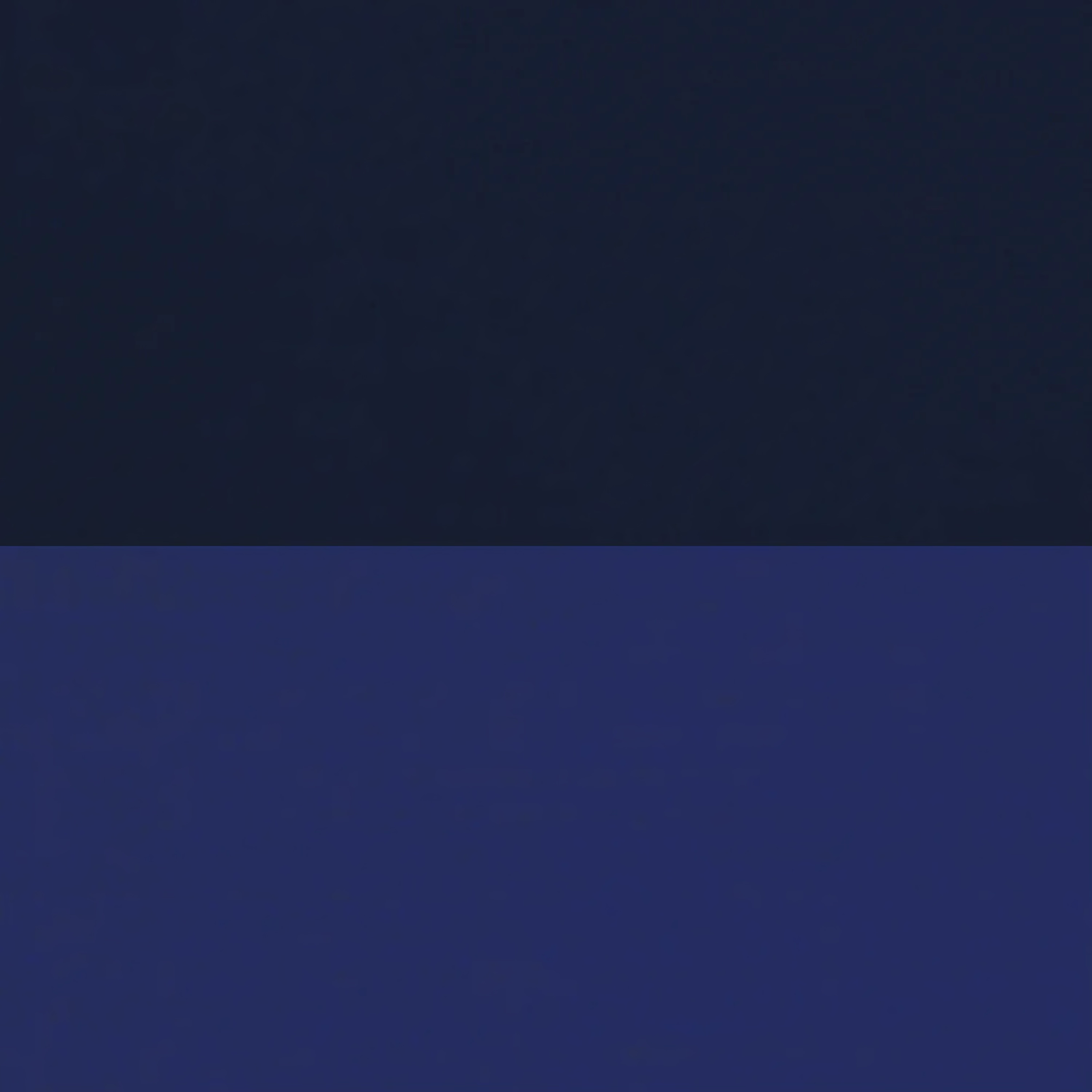 Bed in Navy and Periwinkle Ann Gish Ready-to-Bed 2.0 Duvet Covers and Shams