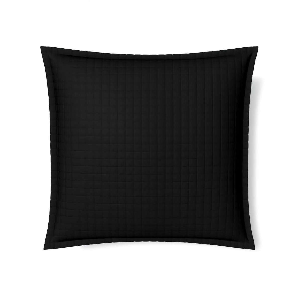 Ann Gish Ready-to-Bed 2.0 Quilted Euro Sham in Black color