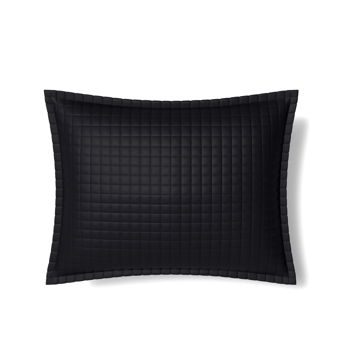 Ann Gish Ready-to-Bed 2.0 Quilted Standard Sham in Black color