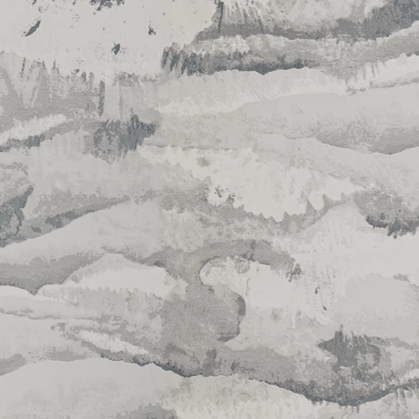 Bed in Grey Ann Gish Tempest Duvet Set