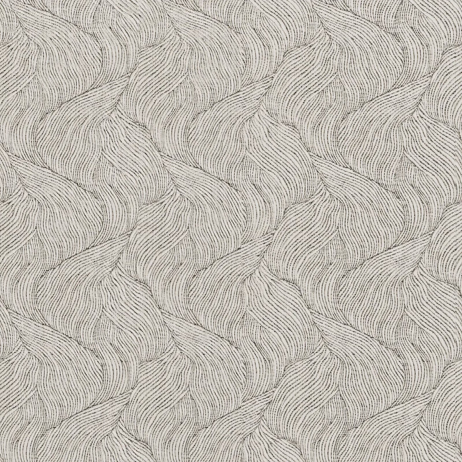 Bed in Silver Color Ann Gish Tidal Duvet Set