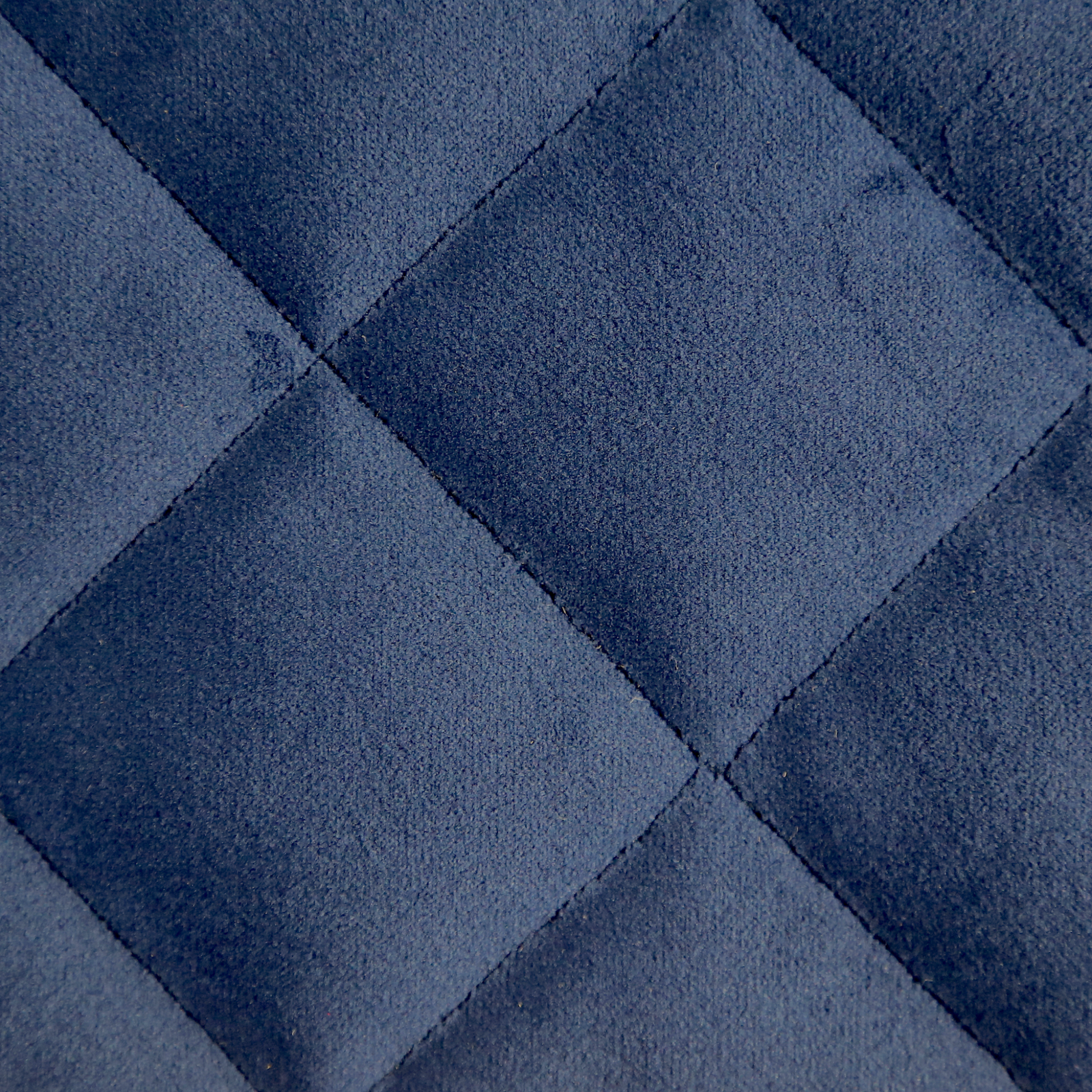 Ann Gish Velvet Coverlet Set in Navy