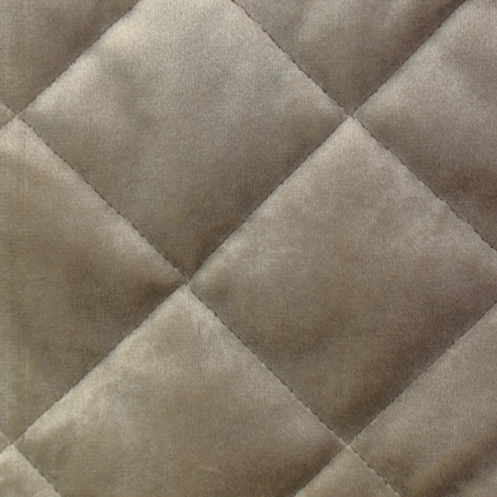 Ann Gish Velvet Coverlet Set in Taupe