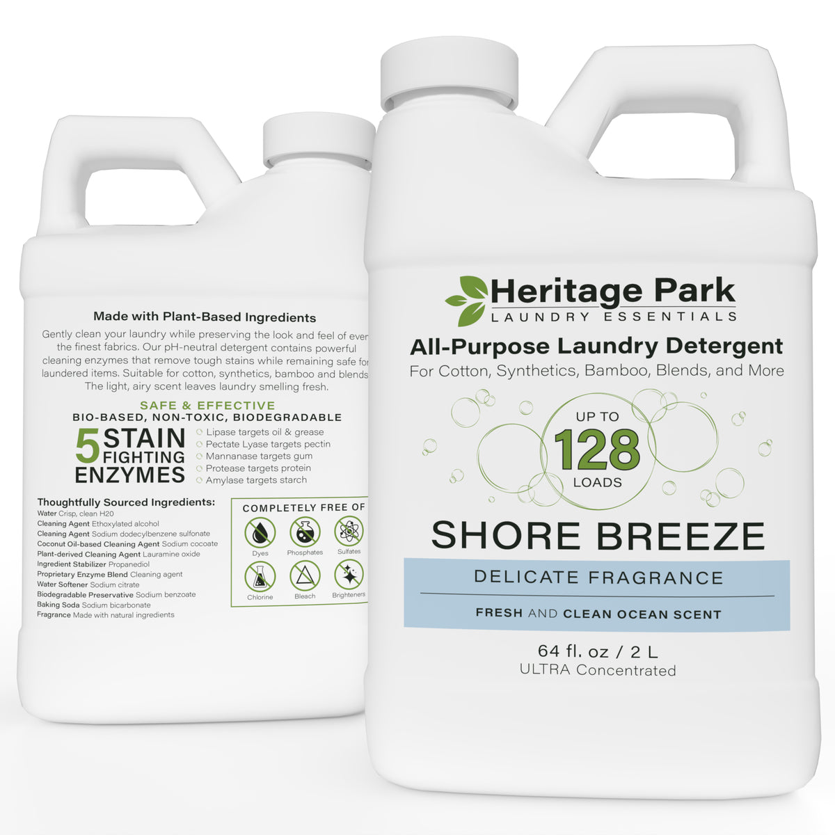 Heritage Park Luxury All Purpose Laundry Detergent - Shore Breeze