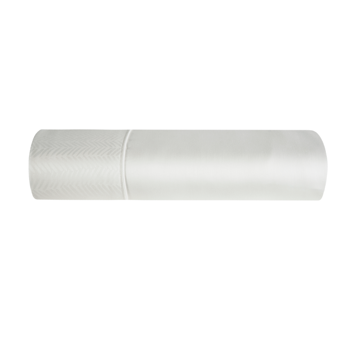 Folded Flat Sheet of Pearl BOVI Olivia Bedding