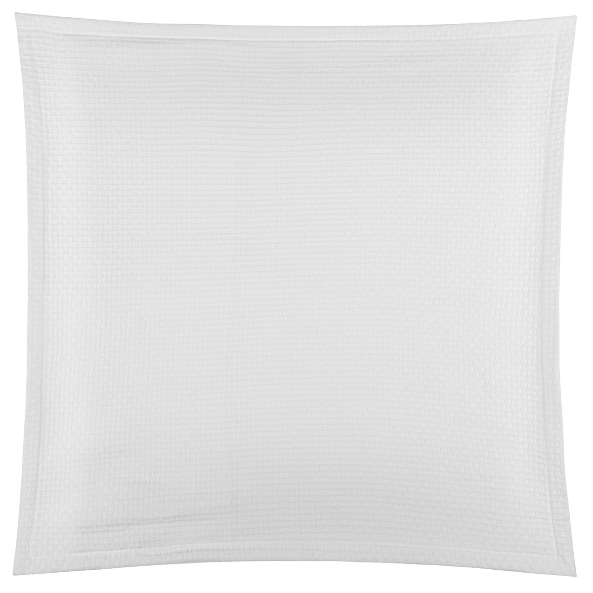 Silo of White BOVI PJ Pique Euro Sham